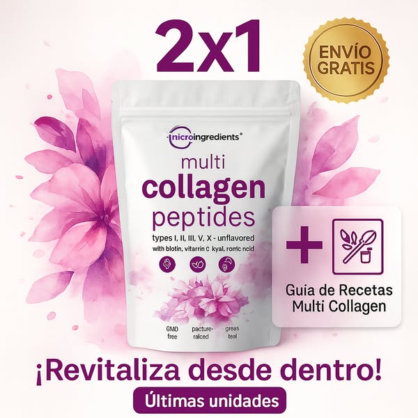 Multi Colágeno — ¡Compra uno y llévate otro gratis!