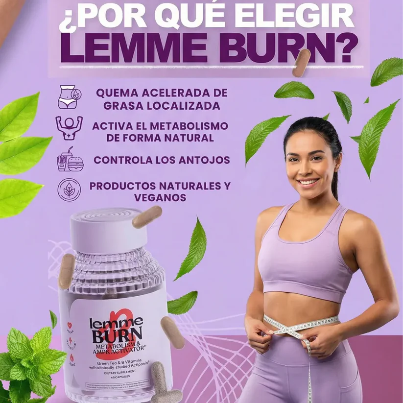 Lemme Burn - Quemador de Grasa + Envio gratis